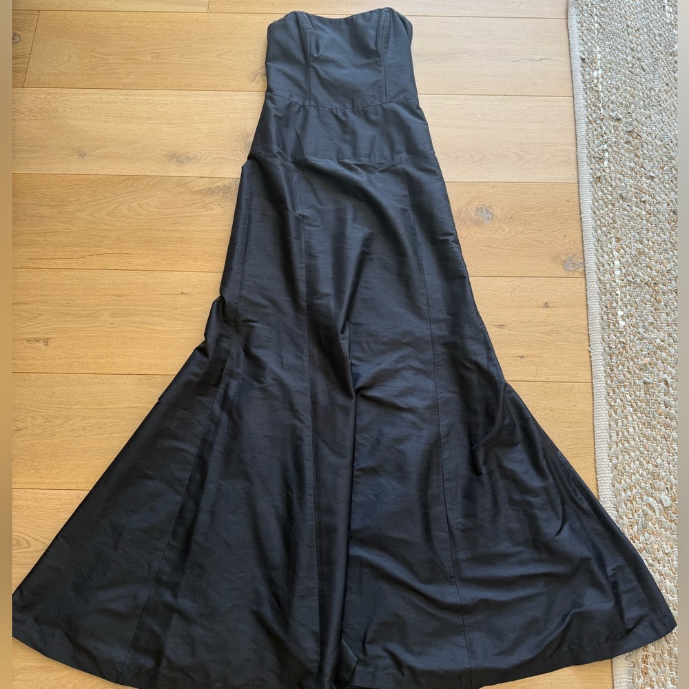 Nicole Miller Strapless Gown